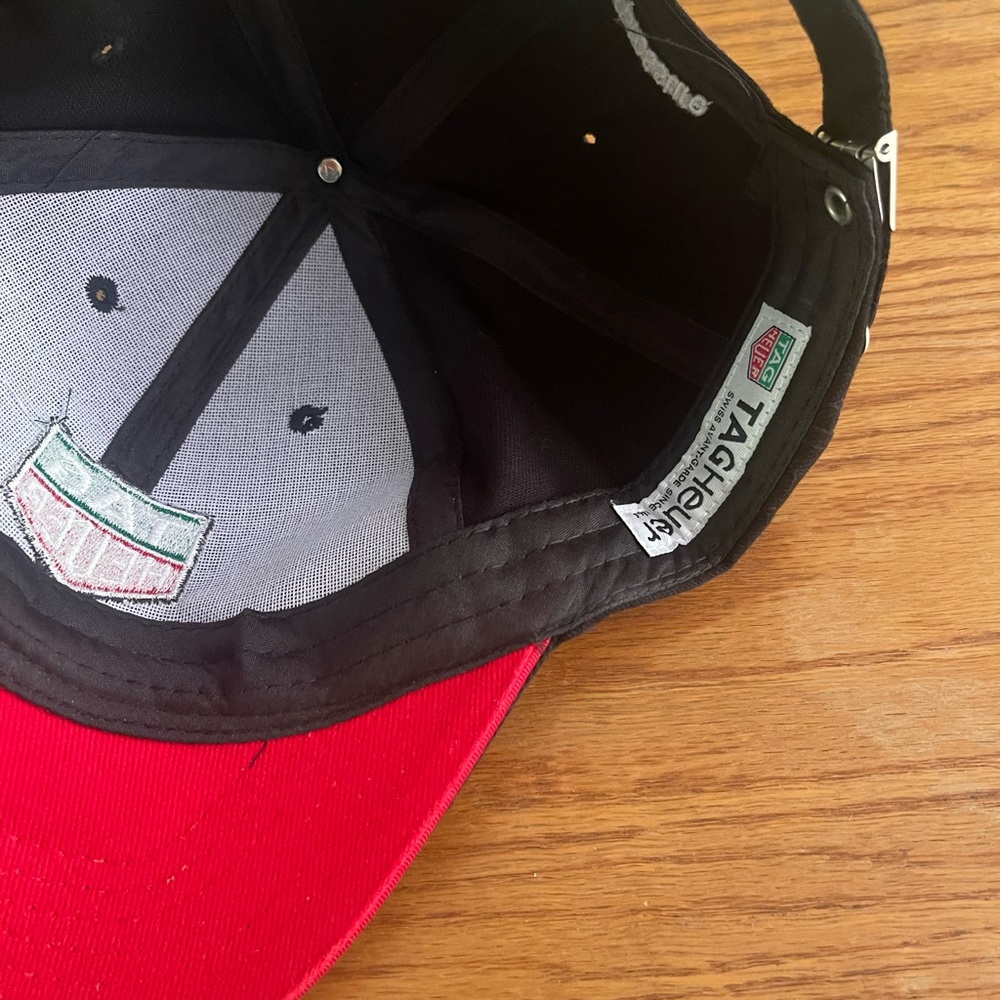New TAG Heuer Black Cap with Logo #don’tcrackunderpressure - Picture 4 of 4